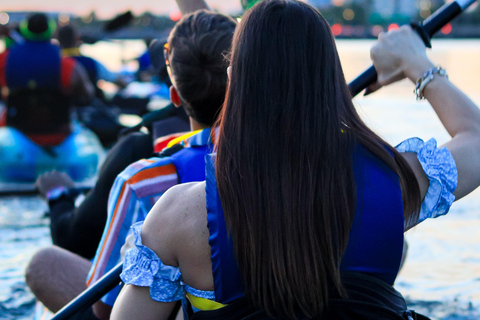 San Juan: Glow Kayak Tour and Salsa Experience on The beach