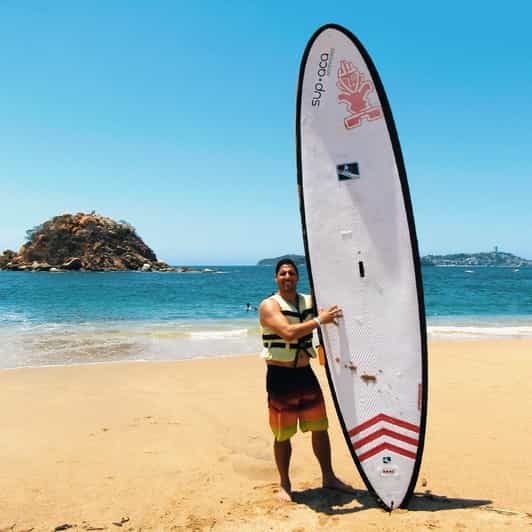 Bahía de Acapulco 1 hora de surf de remo GetYourGuide