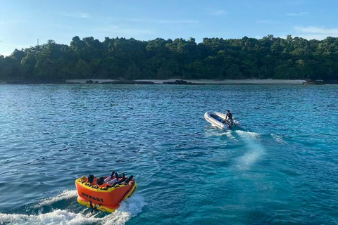 Phuket Luxury Small Group Yacht Tour & Water Toys & Racha