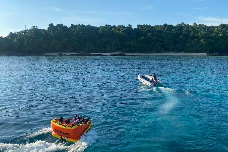Phuket Luxury Small Group Yacht Tour & Water Toys & Racha