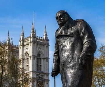 Westminsterská prohlídka za 2. světové války a vstupenka do Churchillových válečných pokojů.