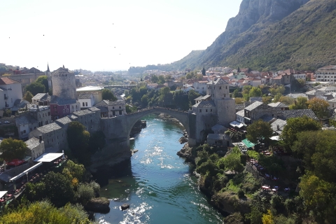 Depuis Split ou Trogir : visite des cascades de Mostar et de KraviceSplit : cascades de Mostar et de Kravice