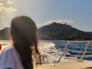 From Lake Maggiore: Private Boat Tour with Pickup/Drop-off