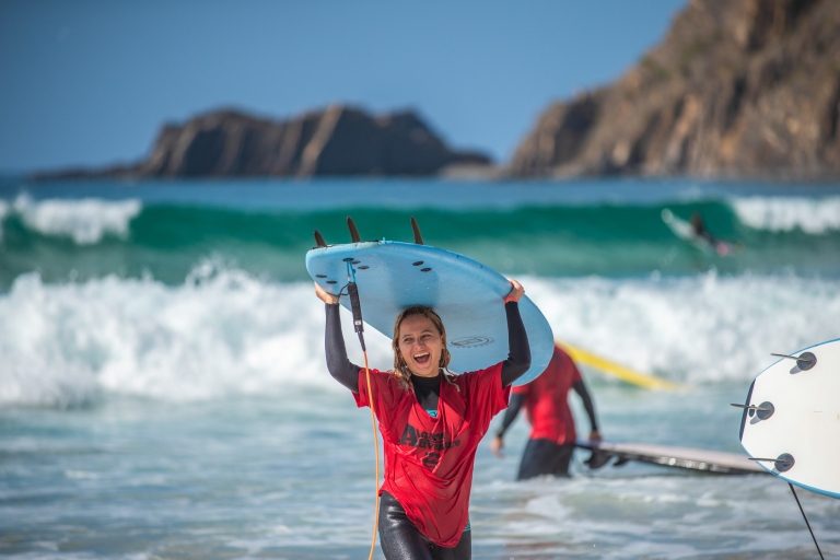 Algarve: Surfkurs für AnfängerAlgarve: 2-stündiger Surfkurs für Anfänger