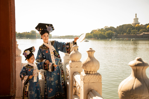 Pékin : Location d&#039;un costume de la dynastie chinoise Qing avec stylisme