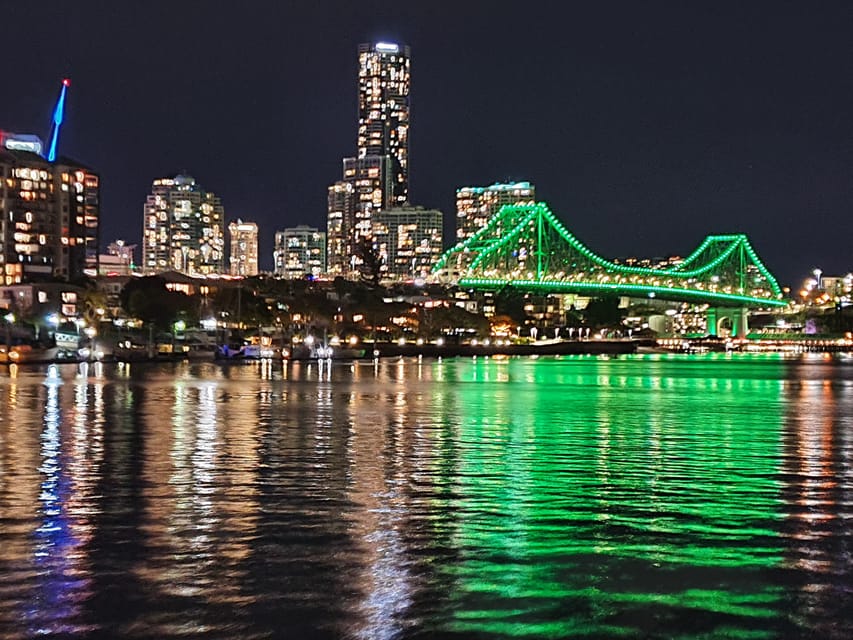 brisbane river scenic evening cruise