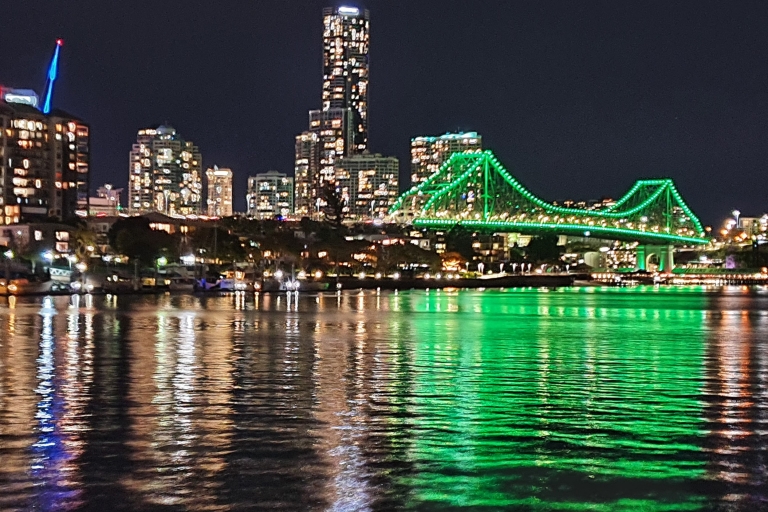 Brisbane: avondcruise op de rivier bij zonsondergang