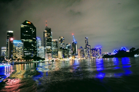 Brisbane: Crucero nocturno por el río al atardecer