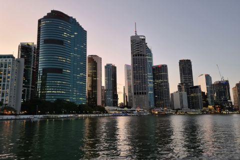 Brisbane: crociera al tramonto sul fiume di 1 ora e mezza