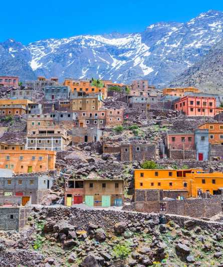 From Marrakech: Atlas Mountains full Day Trip with Waterfall