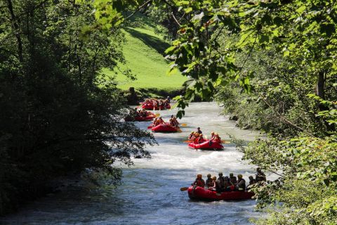 From Interlaken: River Rafting Simme