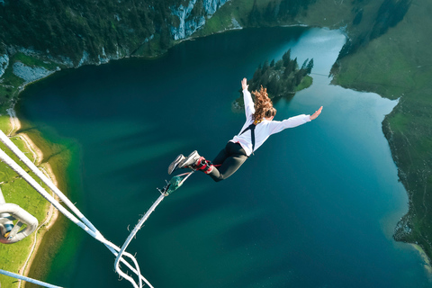 Z Interlaken: Skok na bungee w StockhornZ Interlaken: skok na bungee Stockhorn