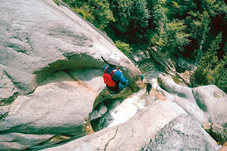 From Interlaken: Canyoning Chli Schliere