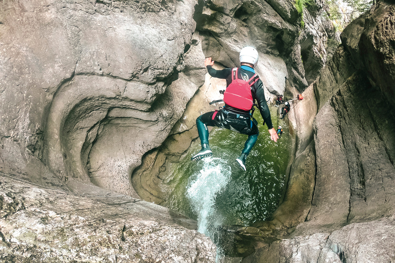 From Interlaken: Canyoning Chli Schliere