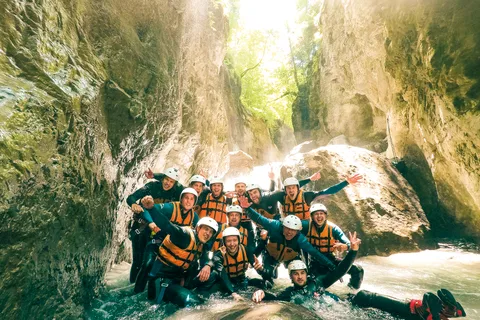From Interlaken: Local Canyoning Trip
