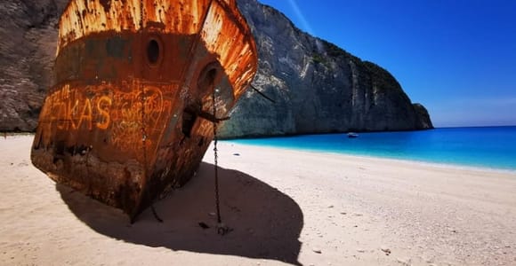 Zakynthos: early morning Shipwreck,Blue Caves and view point