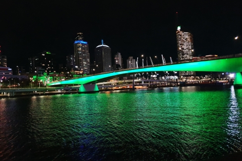 Brisbane: Crucero nocturno por el río al atardecer