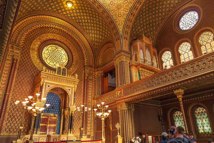 Prag: Klassik-Konzert in der Spanischen Synagoge. Foto: GetYourGuide