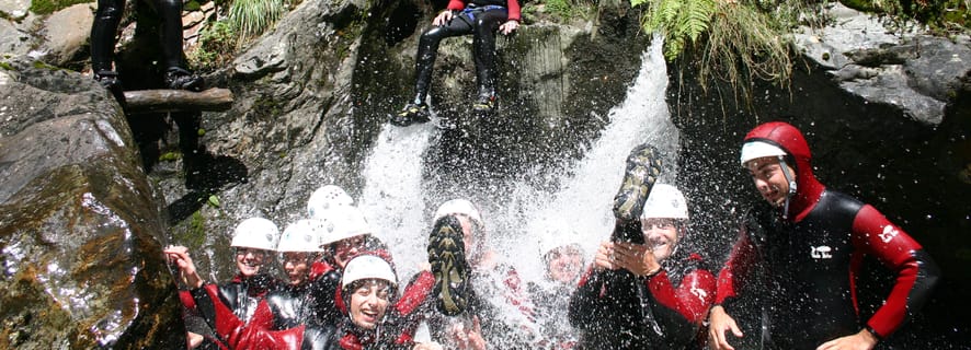 Ötztal: Canyoning w Alpenrosenklamm dla początkujących