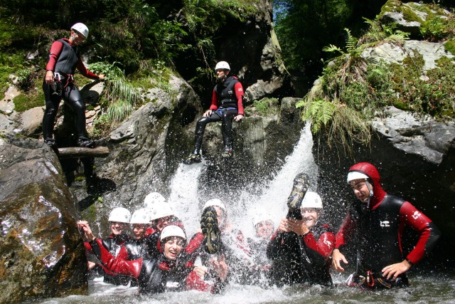Visit Ötztal Canyoning at Alpenrosenklamm for Beginners in Zugspitze, Germany