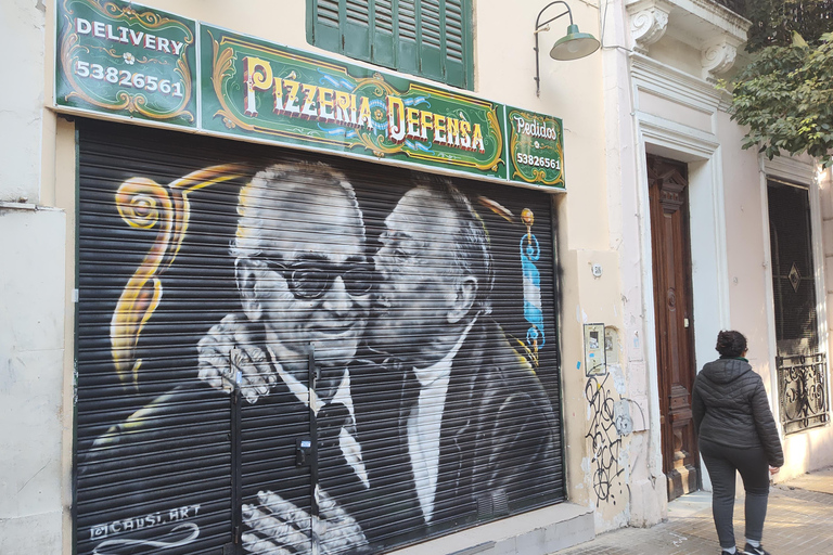 Cours d&#039;art en petit groupe sur le Fileteado et visite à pied de San Telmo