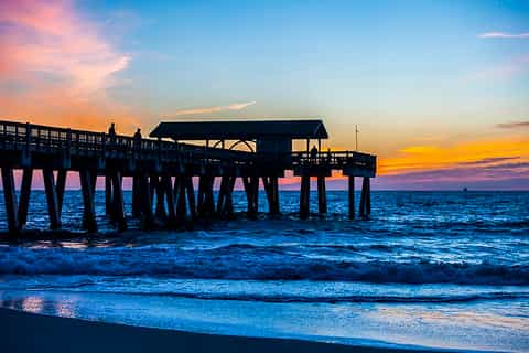 Savannah: Tybee Island Dolphin Watching Boat Tour