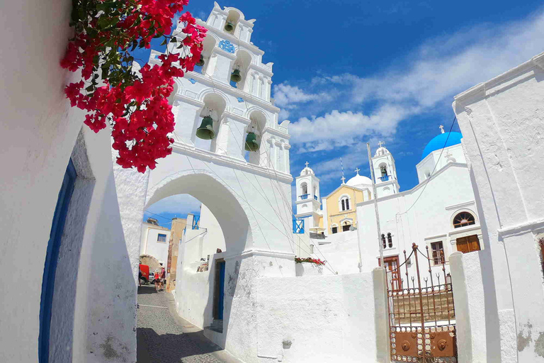 Santorin: visite des vignobles au coucher du soleil à OiaSantorin: visite viticole commune avec coucher de soleil à Oia