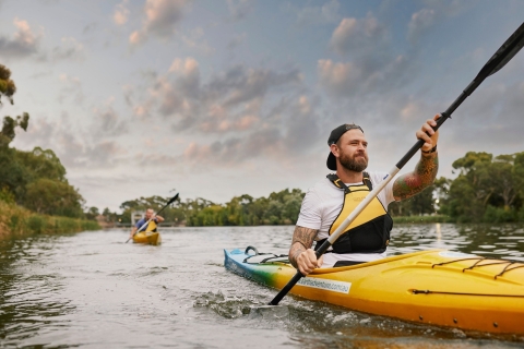 Adelaida: experiencia en kayak por la ciudad