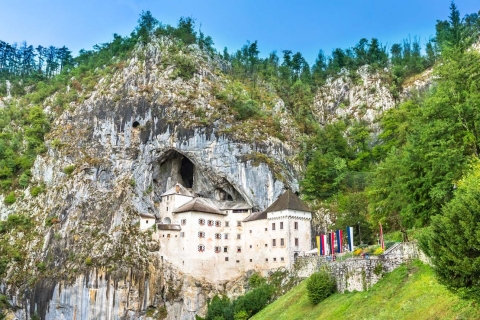 Desde Ljubljana: cueva de Postojna y viaje al lago Bled con entradas