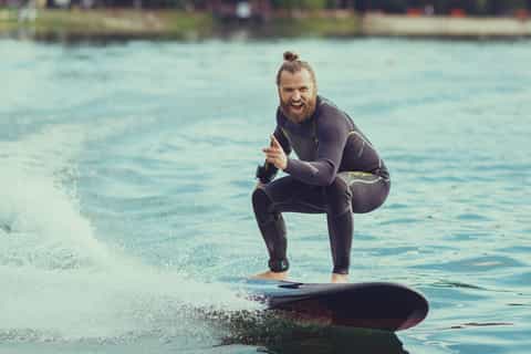 Krakow: Jet Surfing on Lake Kryspinów