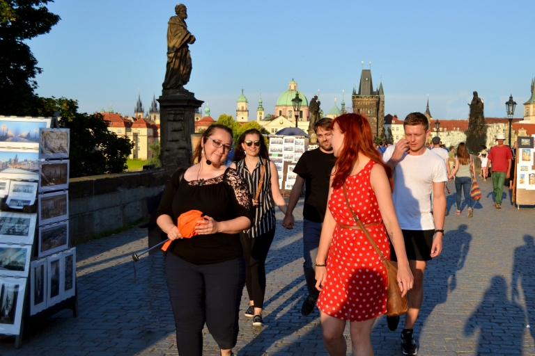 Panoramic Views of Prague Evening Walking Tour Private Tour in Russian