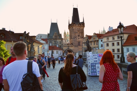 Prague : visite panoramique à pied en soiréeVisite en anglais