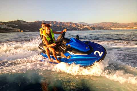 Almuñécar: Jet Ski Tour through the Maro-Cerro Gordo Cliffs
