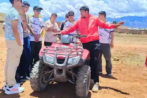 Cusco: ATV-tur til Huaypo-søen og Maras saltminer