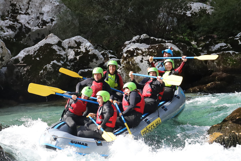 Bovec: Soča River Rafting Adventure with Photos and Drink