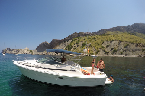 Port de Pollença: excursion en bateau de 2 ou 4 heures dans la baie de PollençaExcursion de 4 heures