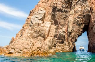 From Ota: Scandola Nature Reserve Eco-Friendly Boat Tour