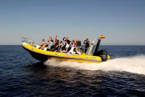 Mallorca : Speedbåd, snorkling og svømmeeventyr