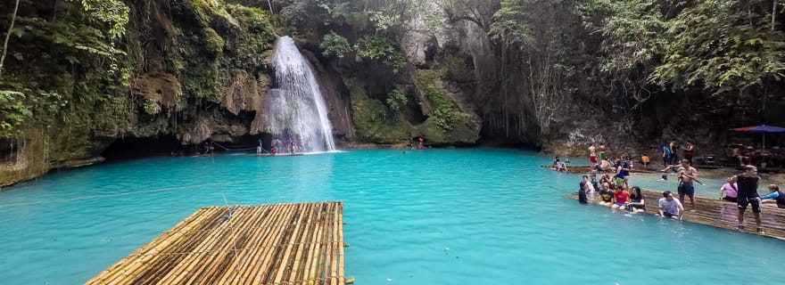 Excursion en canyoning aux chutes de Kawasan depuis Maolboal