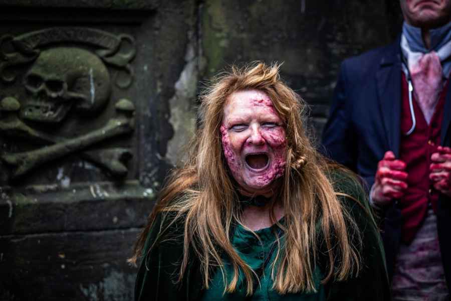 Edinburgh: Unterirdische Geistertour am Abend