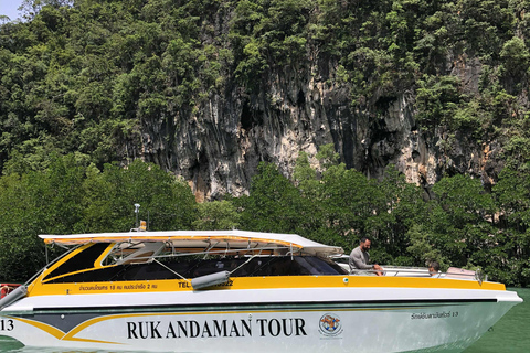 Krabi: Private Luxury Longtail Boat Tour in Krabi free lunch Krabi: Private Luxury Longtail Boat by Hong island