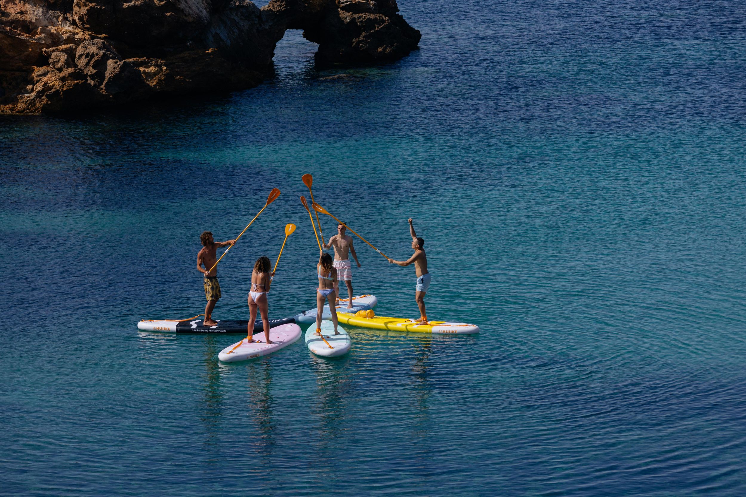 Zugspitz Arena: Stand-up-Paddle-Tour auf einem Bergsee