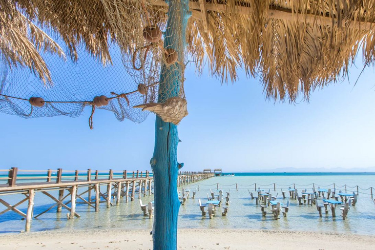 Îles Giftoun : transfert en hors bord et prise en chargeSortie privée avec prise en charge à Hurghada