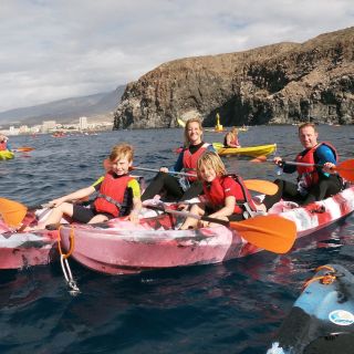 Palm-Mar, Tenerife: kajakken en snorkelen