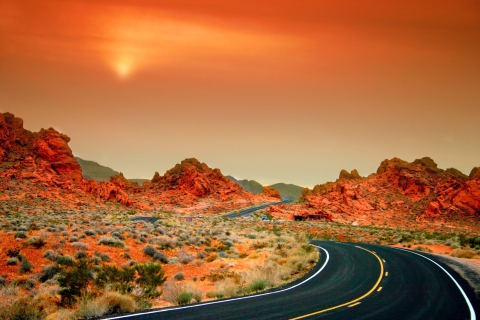 Las Vegas: Valley of Fire i Red Rock Canyon Day Trip