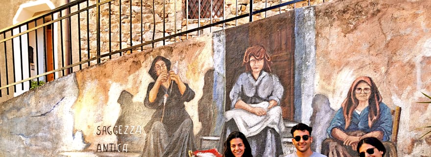Expérience Orgosolo : Murales et culture avec un déjeuner typique