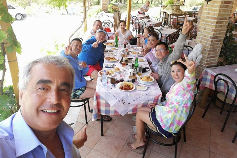 Zante: tour di un giorno della spiaggia dei naufragi, del punto panoramico e delle grotte blu