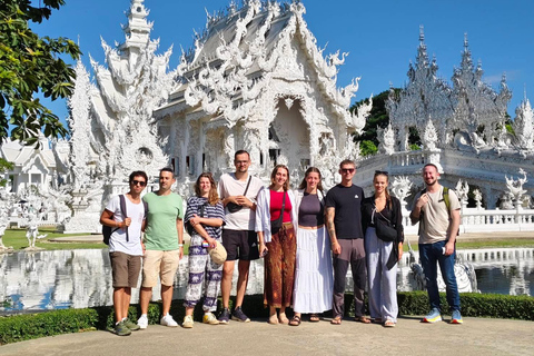 Chiang Rai:Guided Highlights Full-Day Tour-FREE LUNCH BUFFET Experience the Wonders of Chiang Rai with Free Thai Buffet