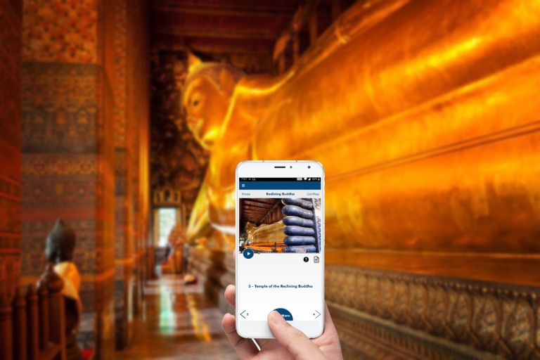 Bangkok : Visite guidée audio du Bouddha couché (Wat Pho)Bangkok's Top 4 : L'offre groupée Palace & Wats Audio Tour