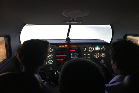 Leipzig: Piper PA34 Flight Simulator Experience